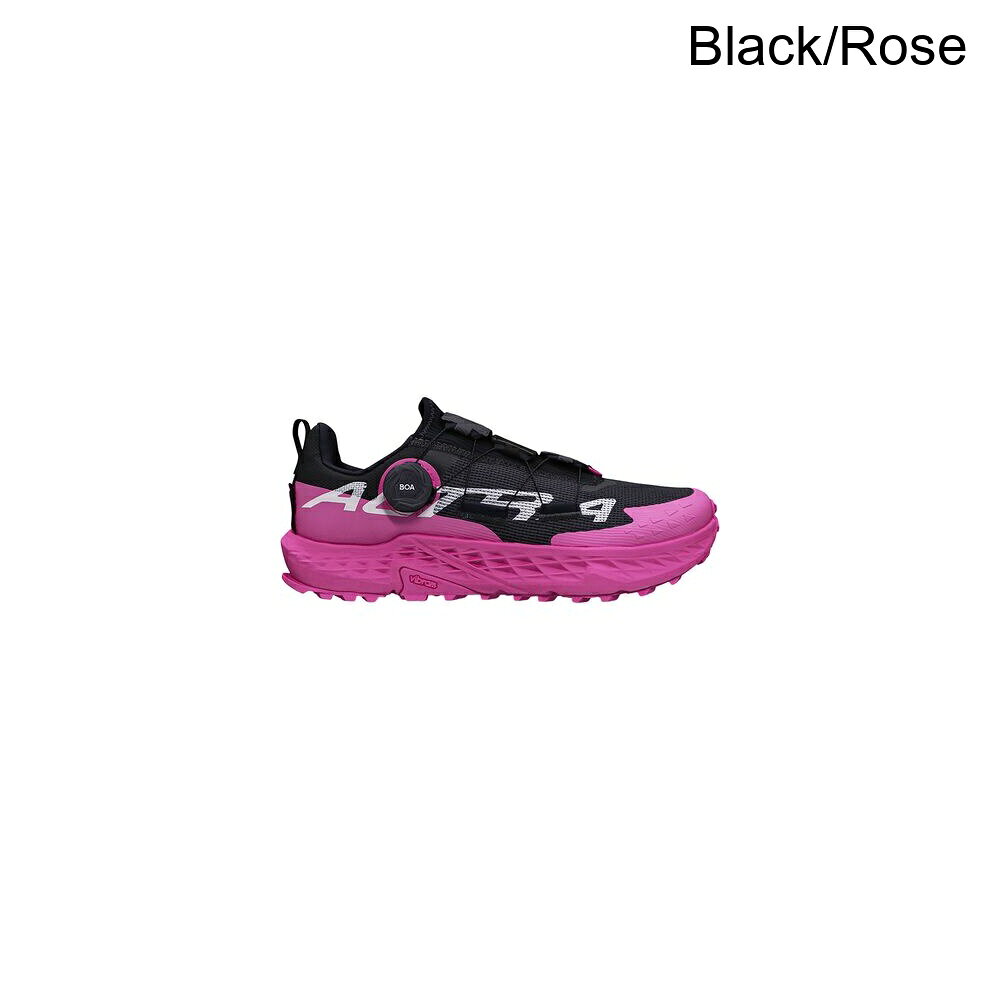 (取寄) アルトラ レディース ティンプ 5 ボア トレイル ランニング シューズ - ウィメンズ Altra women Timp 5 Boa Trail Running Shoe - Women's Black/Rose