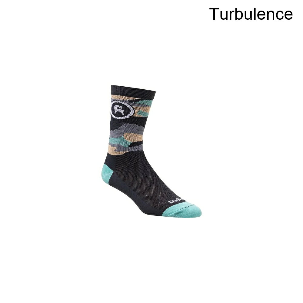 (取寄) デフィート X バックカントリー エアイーター 6インチ ソック DeFeet X Backcountry Aireator 6in Sock Turbulence