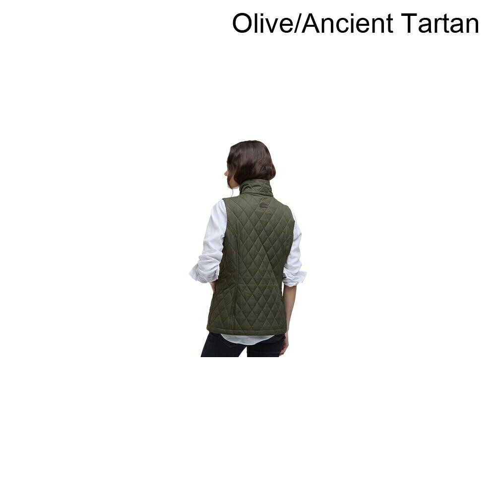 スウィートラグの(取寄) バブアー レディース キーパー ウェア キルテッド ジレ - ウィメンズ Barbour women Keeper Wear Quilted Gilet - Women's Olive/Ancient Tartan｜アングル2