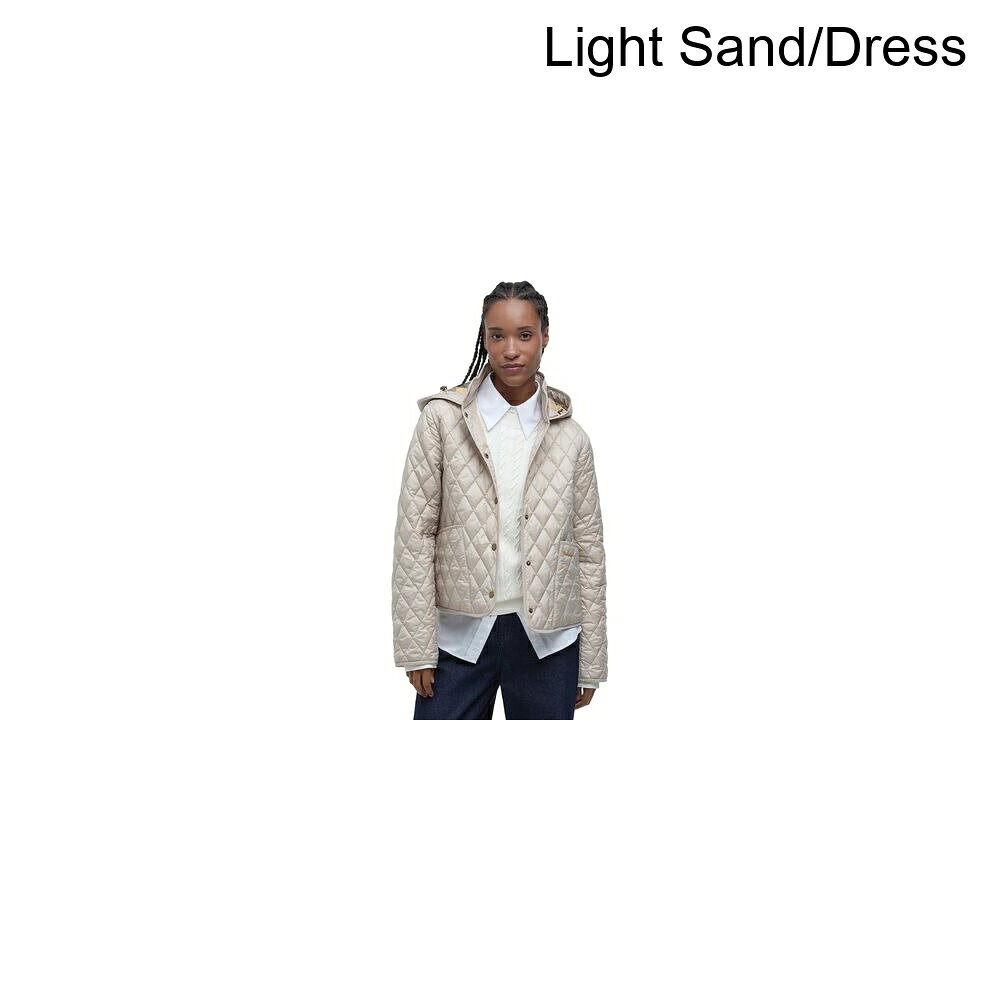 (取寄) バブアー レディース ペネロープ キルト ジャケット - ウィメンズ Barbour women Penelope Quilt Jacket - Women's Light Sand/Dress