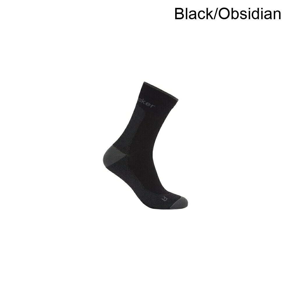 (取寄) アイスブレイカー メンズ メリノ ハイク+ ウルトラライト クオーター ソック - メンズ Icebreaker men Merino Hike+ Ultralight Quarter Sock - Men's Black/Obsidian