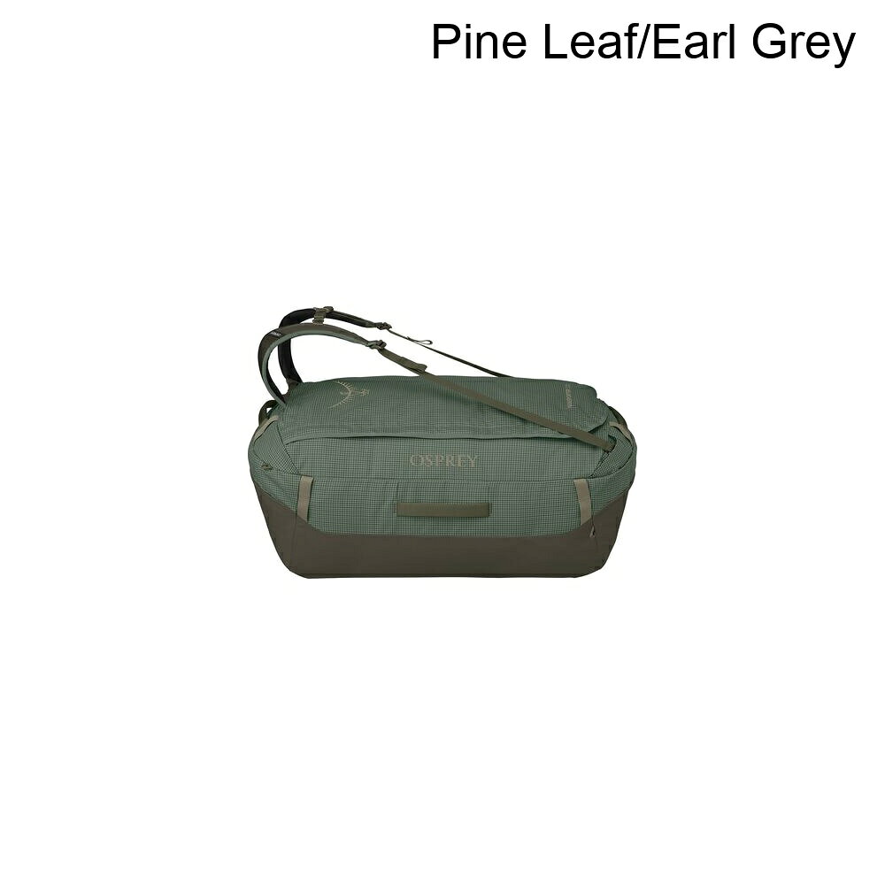 (取寄) オスプレーパック トランスポーター 120L ダッフル バッグ Osprey Packs Transporter 120L Duffel Bag Pine Leaf/Earl Grey