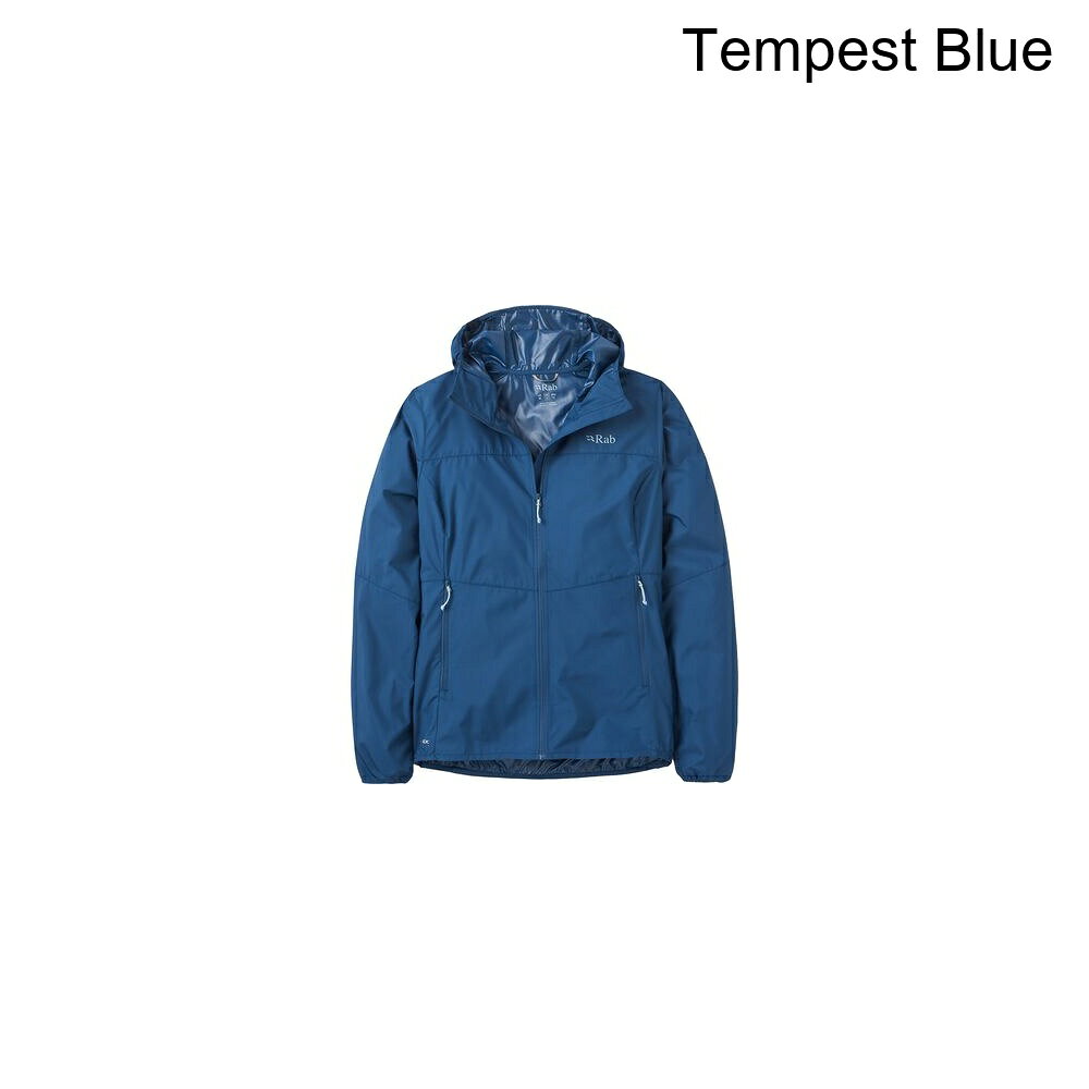 (取寄) ラブ レディース ブーディ - ウィメンズ Rab women Windgather Hoodie - Women's Tempest Blue