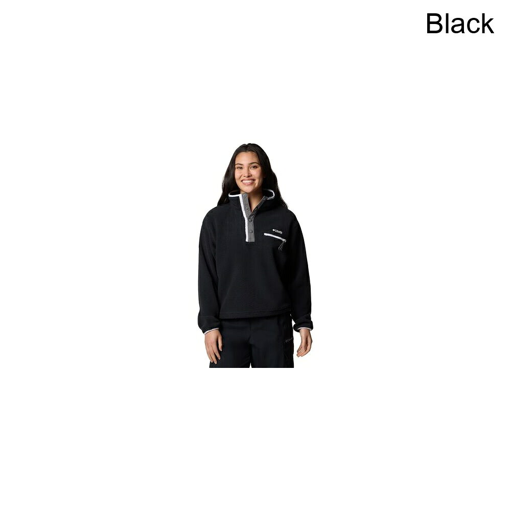 ■商品詳細■ブランドColumbiaコロンビア■商品名Helvetia II Cropped 1/2-Snap Fleece Pullover - Women'sヘルベティア リ クロップド 1/2-スナップ フリース プルオーバー - ウィメンズ■商品状態新品・並行輸入品■色Black■備考(取寄) コロンビア レディース ヘルベティア リ クロップド 1/2-スナップ フリース プルオーバー - ウィメンズ Columbia women Helvetia II Cropped 1/2-Snap Fleece Pullover - Women's BlackColumbia コロンビア アウター ジャケット トップス レディース アウトドア ウェア ハイキング 登山 マウンテン 山ガールbc-colzdau