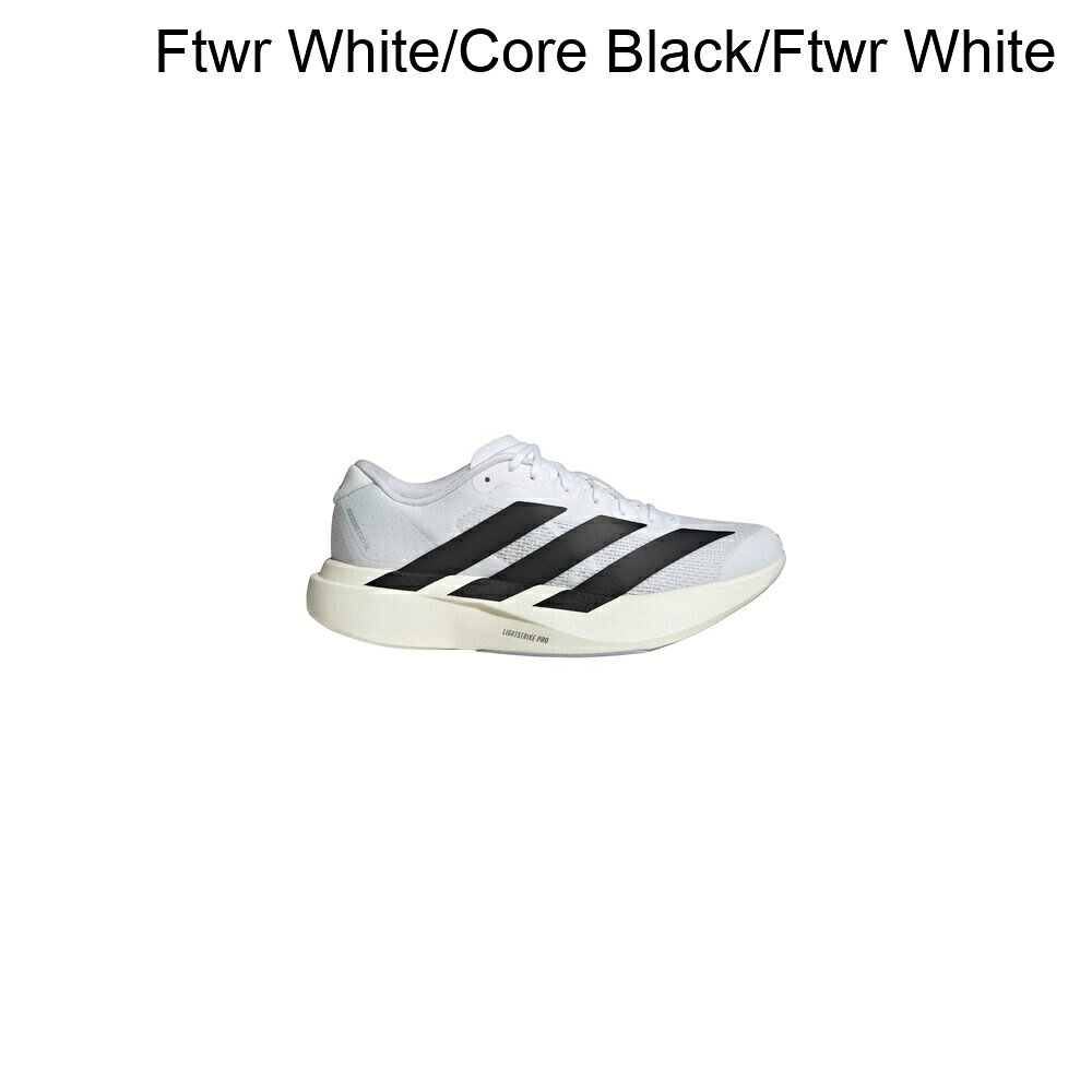 (取寄) アディダス レディース アディゼロ エボ Sl ランニング シューズ - ウィメンズ Adidas women Adizero Evo SL Running Shoe - Women's Ftwr White/Core Black/Ftwr White