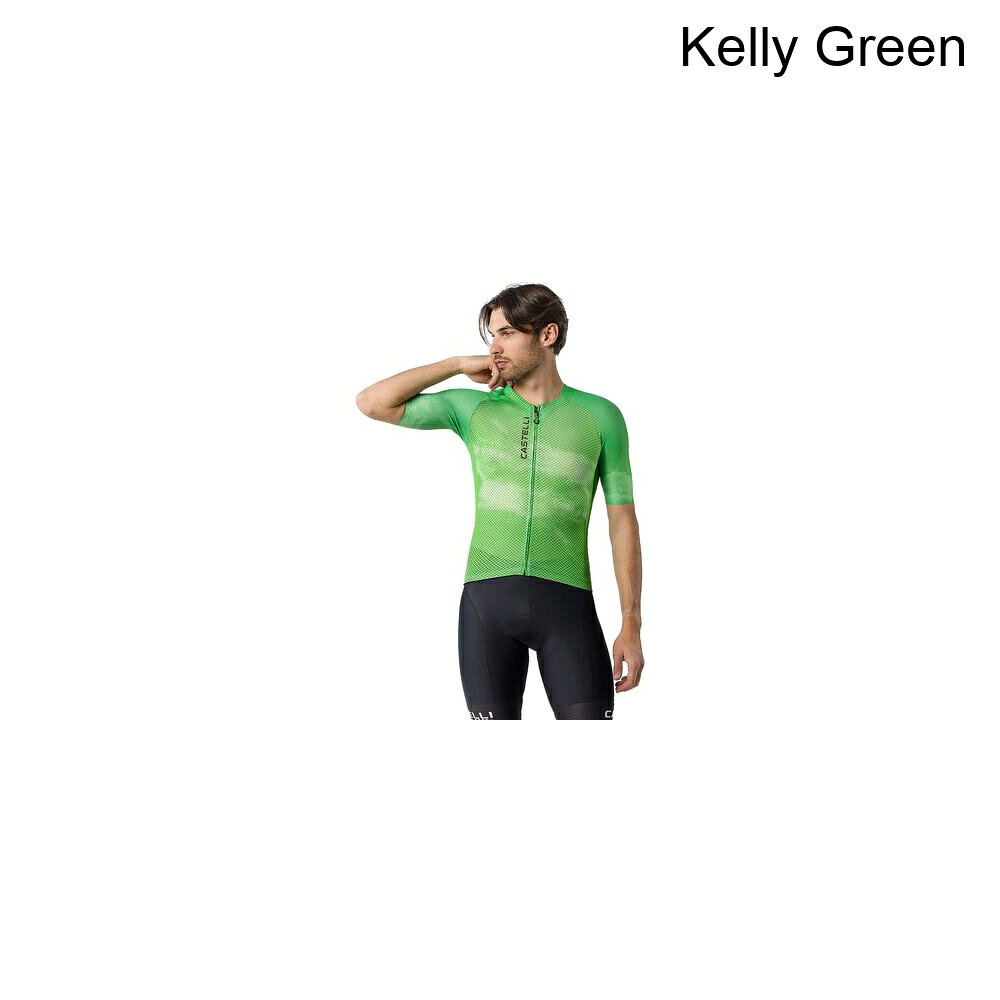 (取寄) カステリ メンズ クライマーズ A/C リミテッド エディション ジャージ - メンズ Castelli men Climber's A/C Limited Edition Jersey - Men's Kelly Green