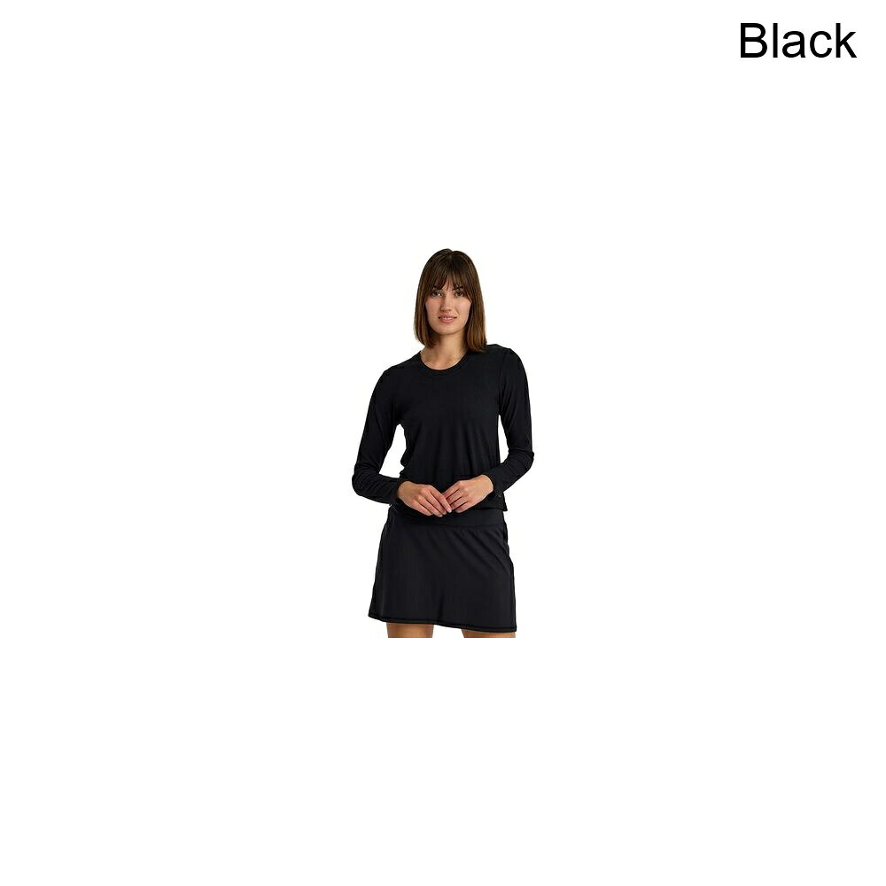 (取寄) フリーフライ レディース リブド ロング-スローブ シャツ - ウィメンズ Free Fly women Ribbed Long-Sleeve Shirt - Women's Black