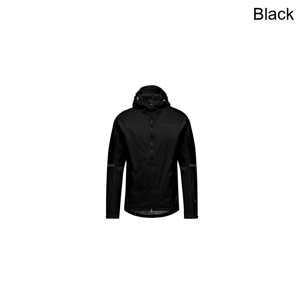 (取寄) ゴアウェア メンズ ルプラ 2.0 ゴア-テックス フーデット ジャケット - メンズ GOREWEAR men LUPRA 2.0 GORE-TEX Hooded Jacket - Men's Black