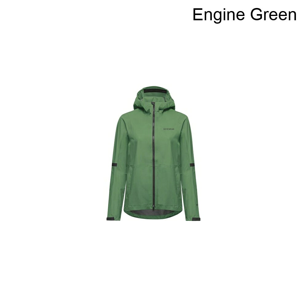 (取寄) ゴアウェア レディース ルプラ 2.0 ゴア-テックス フーデット ジャケット - ウィメンズ GOREWEAR women LUPRA 2.0 GORE-TEX Hooded Jacket - Women's Engine Green