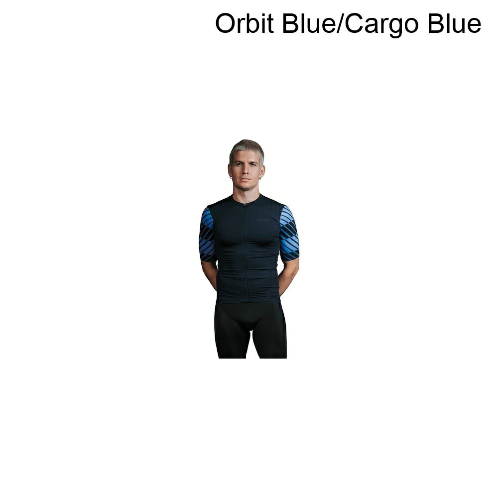 (取寄) ゴアウェア メンズ オプティカル ジャージ - メンズ GOREWEAR men SWIFTRIDE Optical Jersey - Men's Orbit Blue/Cargo Blue