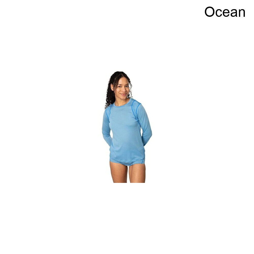 (取寄) カリトラ レディース エンブラ ウール ロング-スローブ トップ - ウィメンズ Kari Traa women Embla Wool Long-Sleeve Top - Women's Ocean