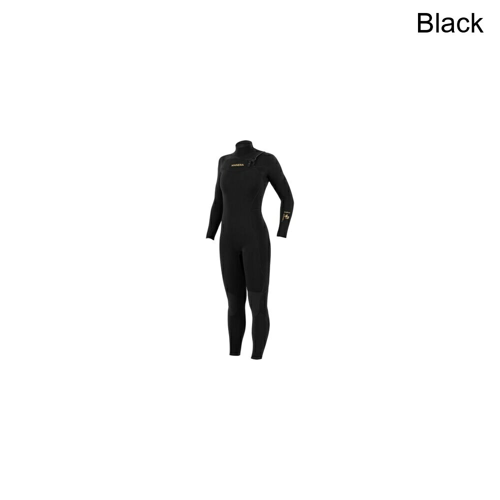 (取寄) マネラ レディース シーファラー FZ 4/3mm ウェットスーツ - ウィメンズ Manera women Seafarer FZ 4/3mm Wetsuit - Women's Black