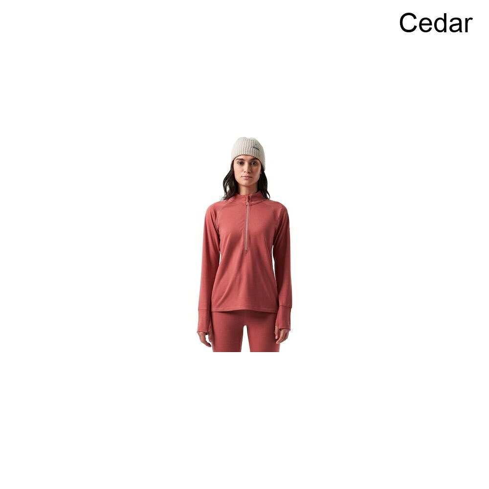 (取寄) オラージュ レディース ヘアベリー ヘビー ベース レイヤー トップ - ウィメンズ Orage women Harebelly Heavy Base Layer Top - Women's Cedar
