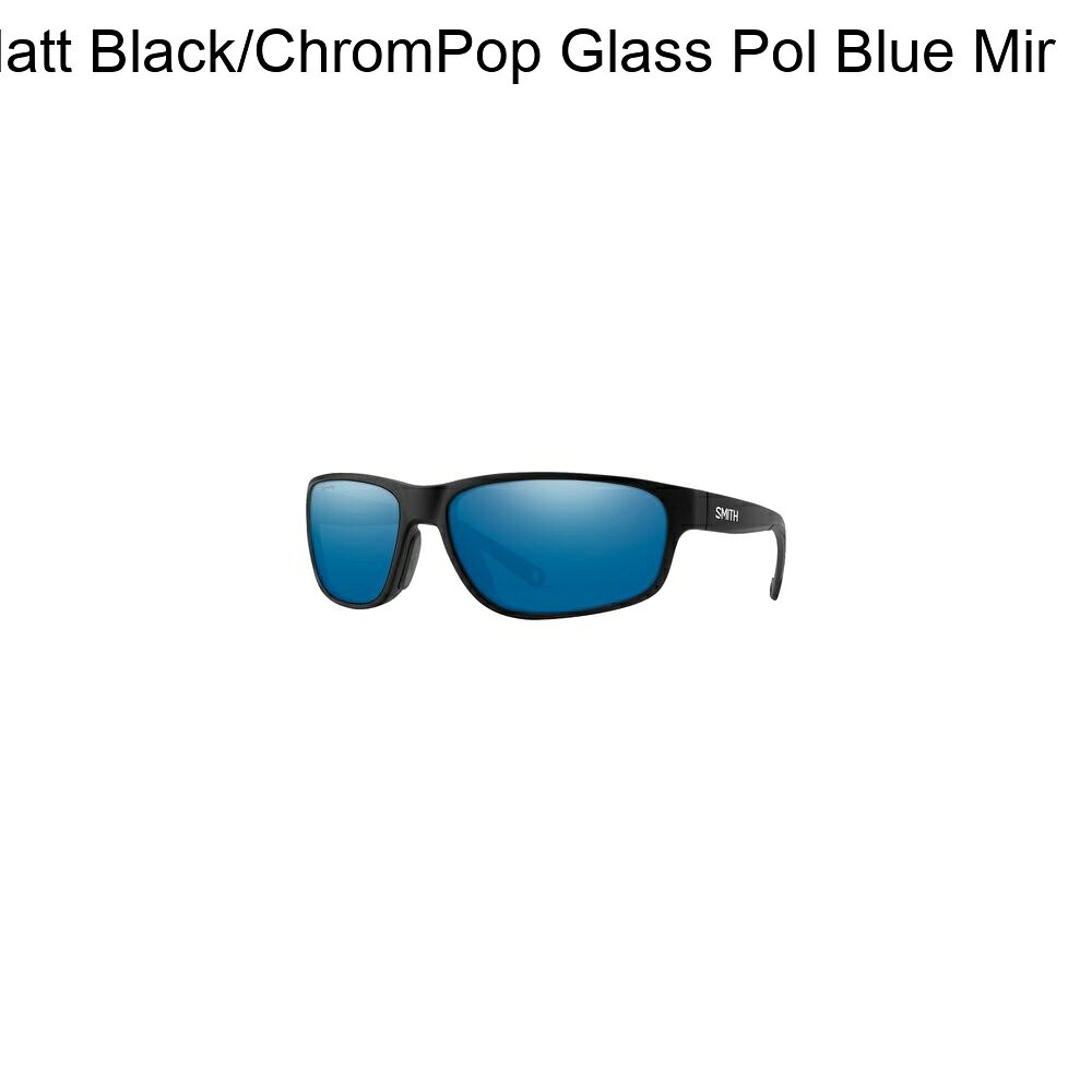 (取寄) スミス レディング 2 クロマポップ ポーラライズド サングラス Smith Redding 2 ChromaPop Polarized Sunglasses Matt Black/ChromPop Glass Pol Blue Mir