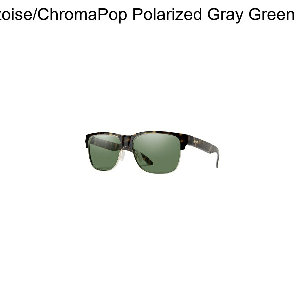 (取寄) スミス ローダウン スプリット クロマポップ ポーラライズド サングラス Smith Lowdown Split ChromaPop Polarized Sunglasses Vintage Tortoise/ChromaPop Polarized Gray Green