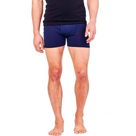 (取寄) アイスブレイカー メンズ アナトミカ ボクサー フライ - メンズ Icebreaker men Anatomica Boxer Fly - Men 039 s Midnight Navy2
