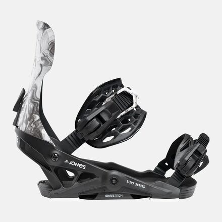 (取寄) ジョーンズスノーボード メテオライト サーフ シリーズ スノーボード バインディング - Jones Snowboards Meteorite Surf Series Snowboard Binding - 2026 Surf Series Black 2