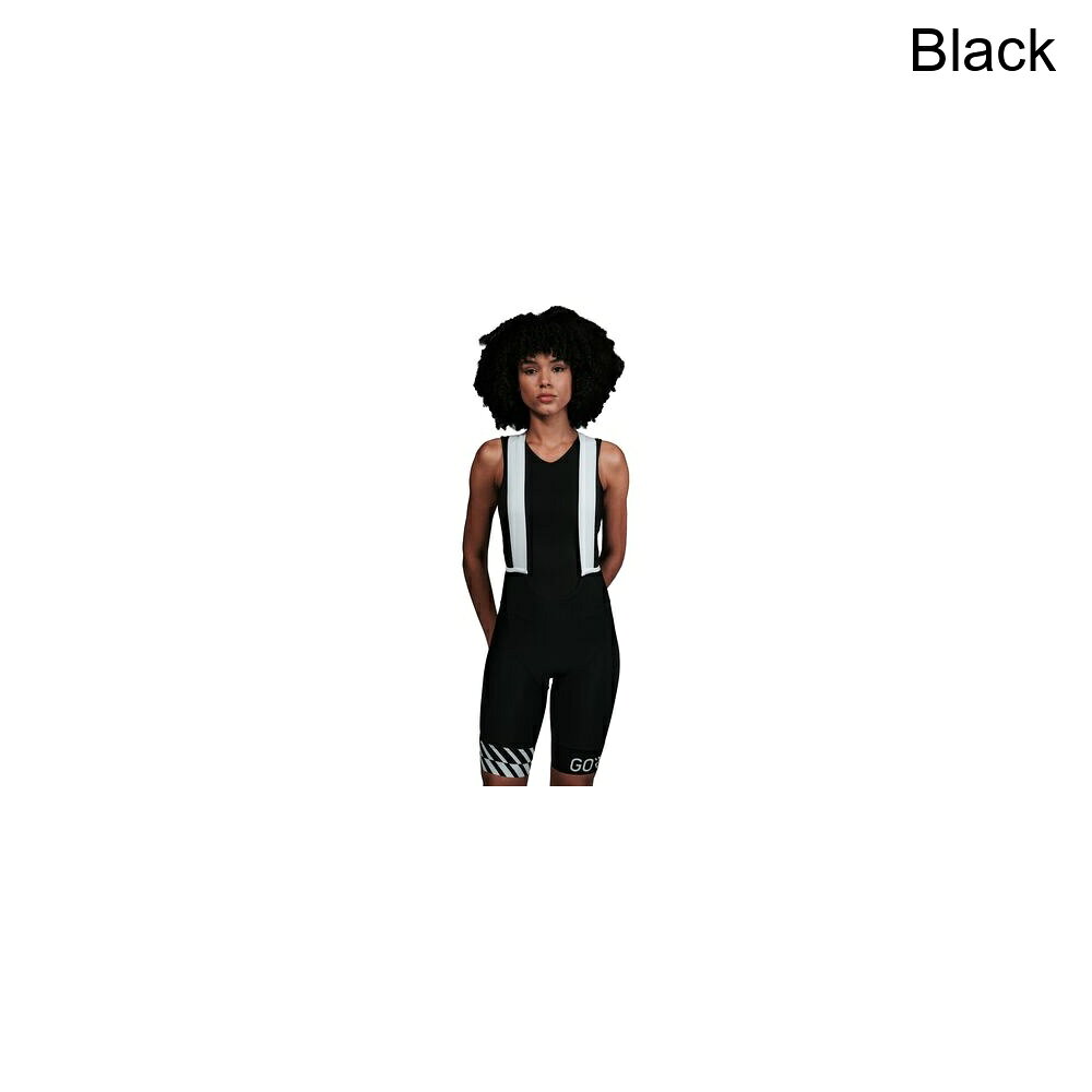 (取寄) ゴアウェア レディース オプティカル ビブ ショート - ウィメンズ GOREWEAR women SWIFTRIDE Optical Bib Short - Women's Black