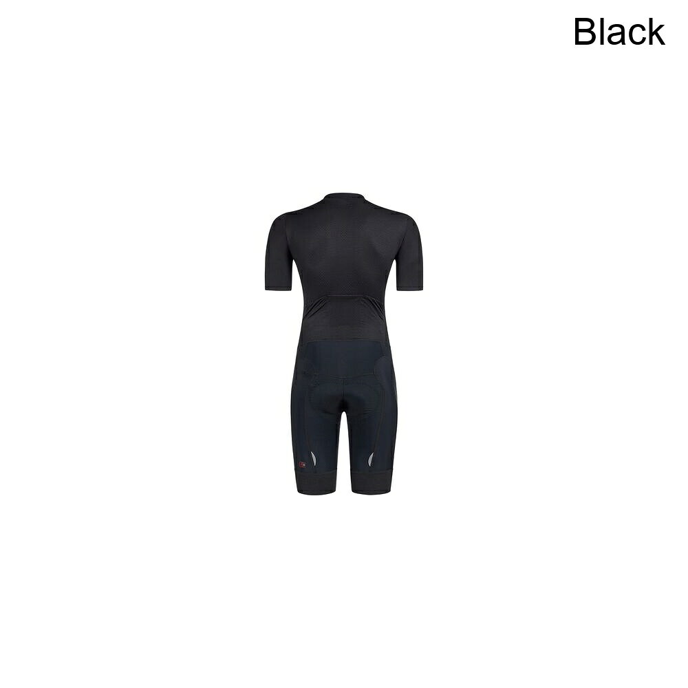 スウィートラグの(取寄) ジョルダーナ メンズ FR-C プロ ドッピオ ショートスリーブ スーツ - メンズ Giordana men FR-C Pro Doppio Short-Sleeve Suit - Men's Black｜アングル2