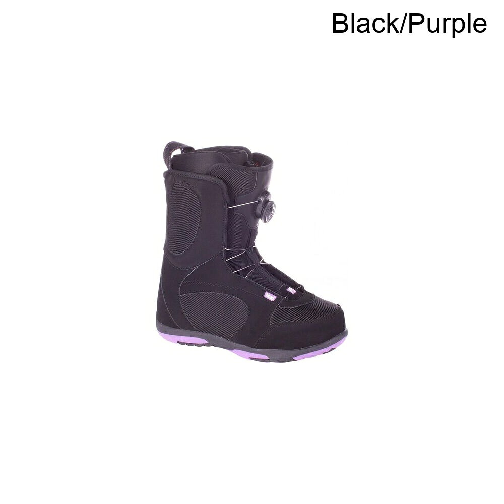 (取寄) レディース コーラル ボア スノーボード ブーツ - ウィメンズ Head USA women Coral Boa Snowboard Boots - Women's Black/Purple