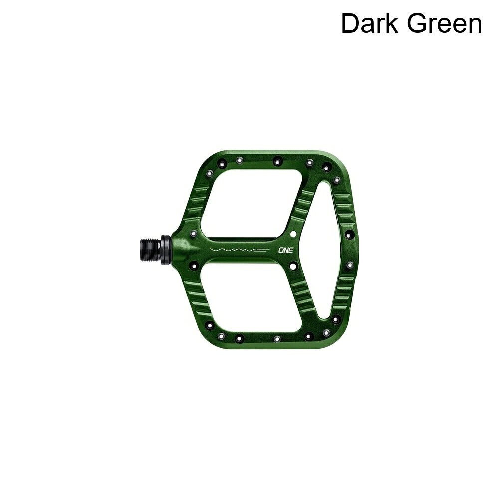 (取寄) ワンアップコンポーネント ウェーブ ペダルズ OneUp Components Wave Pedals Dark Green