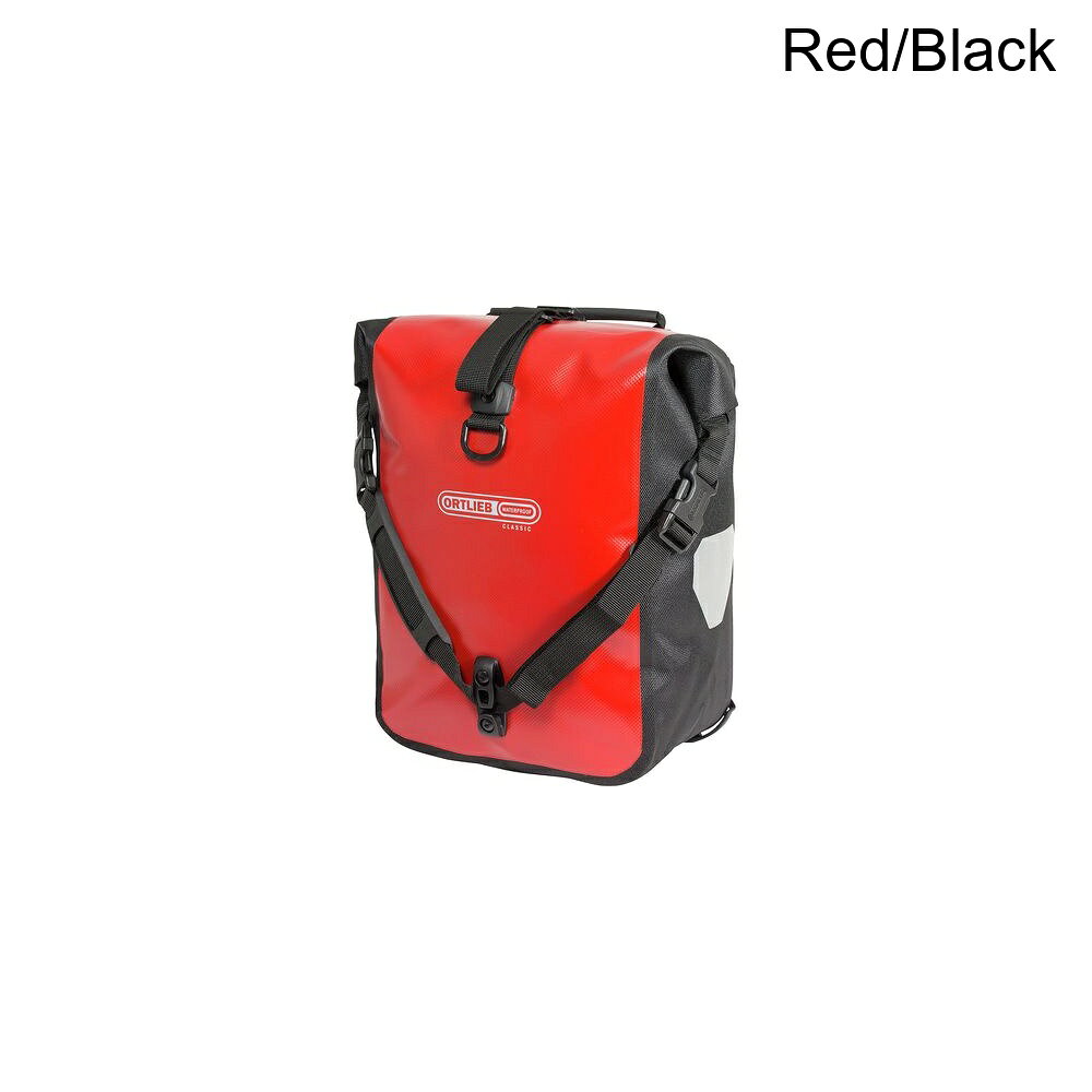 (取寄) オルトリーブ スポーツ-ローラー クラシック パニエ - ペア Ortlieb Sport-Roller Classic Panniers - Pair Red/Black