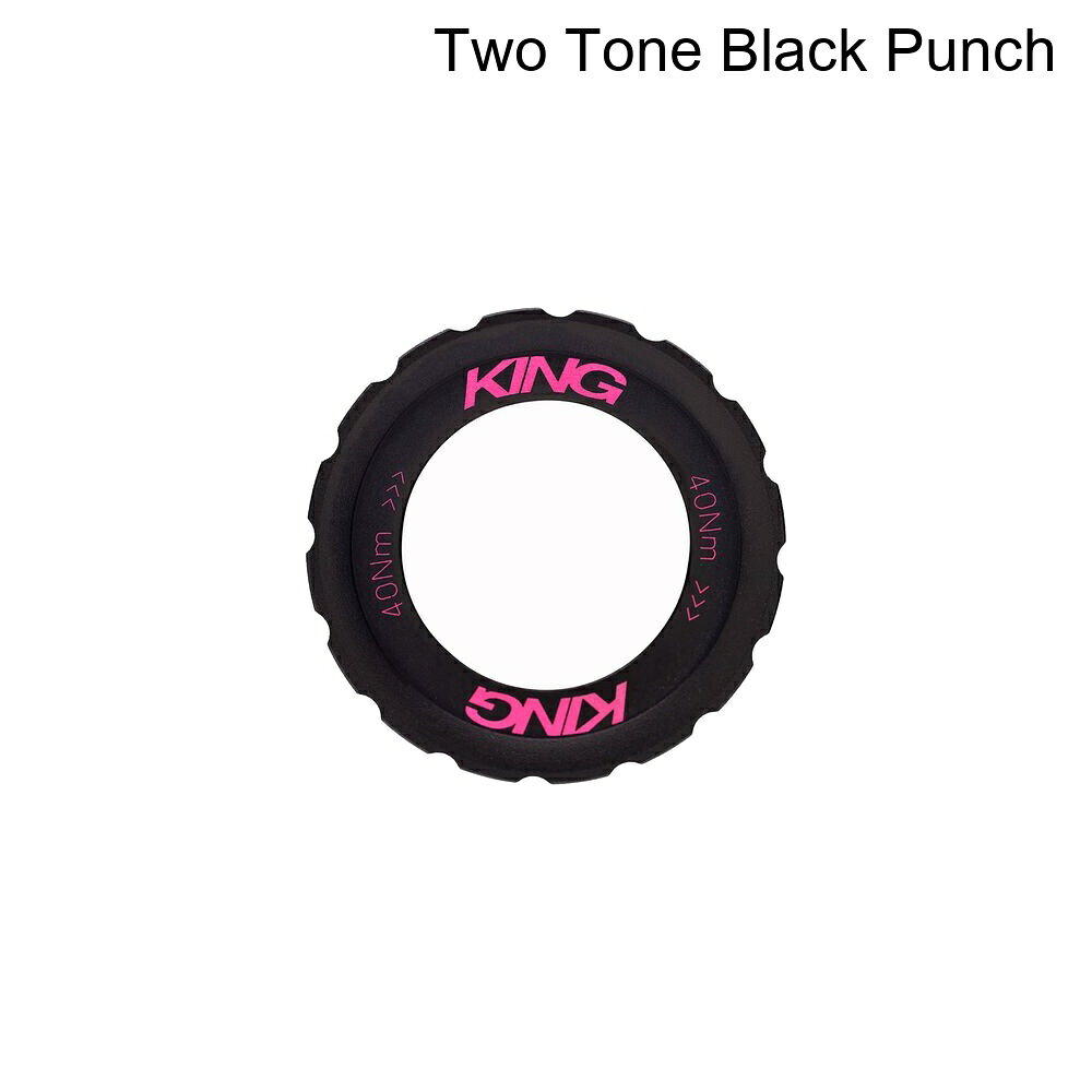 (取寄) クリスキング キング ロックリング Chris King King Lockring Two Tone Black Punch