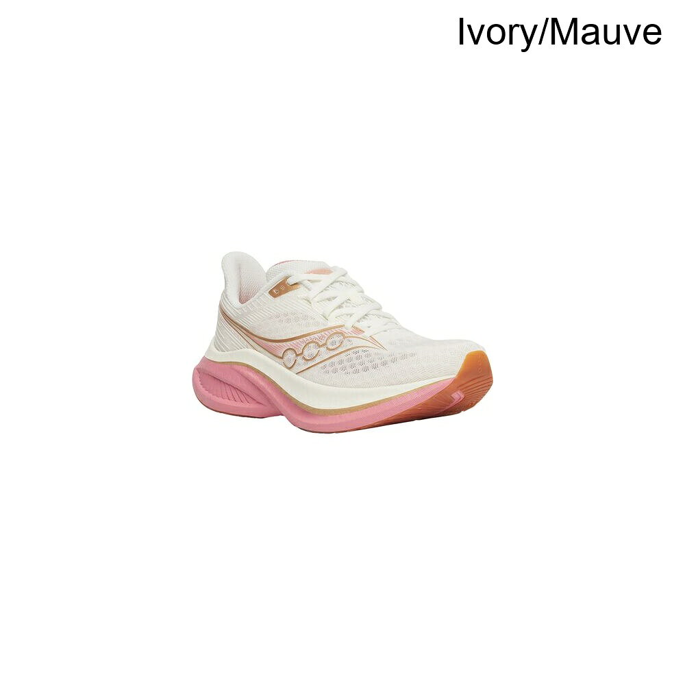 (取寄) サッカニー レディース エンドルフィン スピード 5 ランニング シューズ - ウィメンズ Saucony women Endorphin Speed 5 Running Shoe - Women's Ivory/Mauve