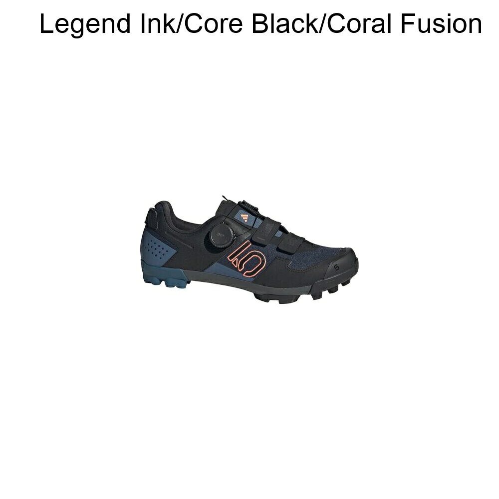 (取寄) ファイブテン レディース ケストレル ボア マウンテン バイク シューズ - ウィメンズ Five Ten women Kestrel BOA Mountain Bike Shoe - Women's Legend Ink/Core Black/Coral Fusion