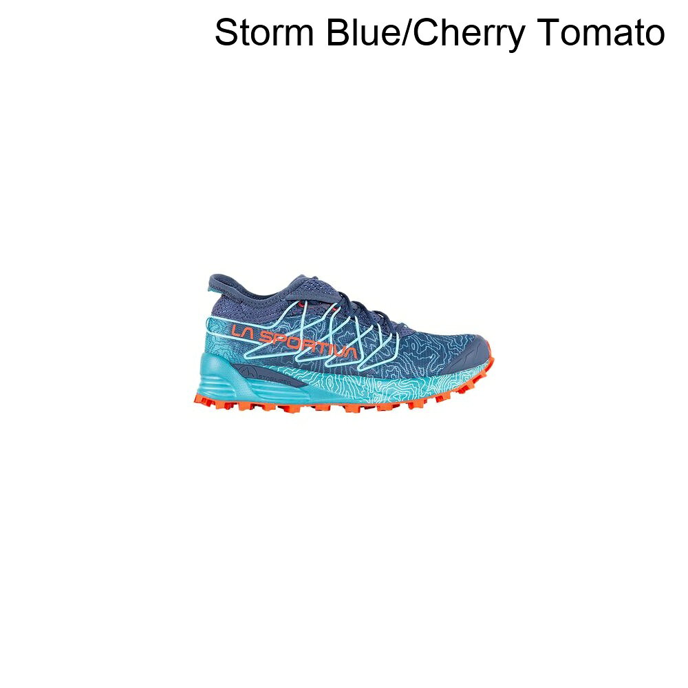 (取寄) スポルティバ レディース ミュータント トレイル ランニング シューズ - ウィメンズ La Sportiva women Mutant Trail Running Shoe - Women's Storm Blue/Cherry Tomato