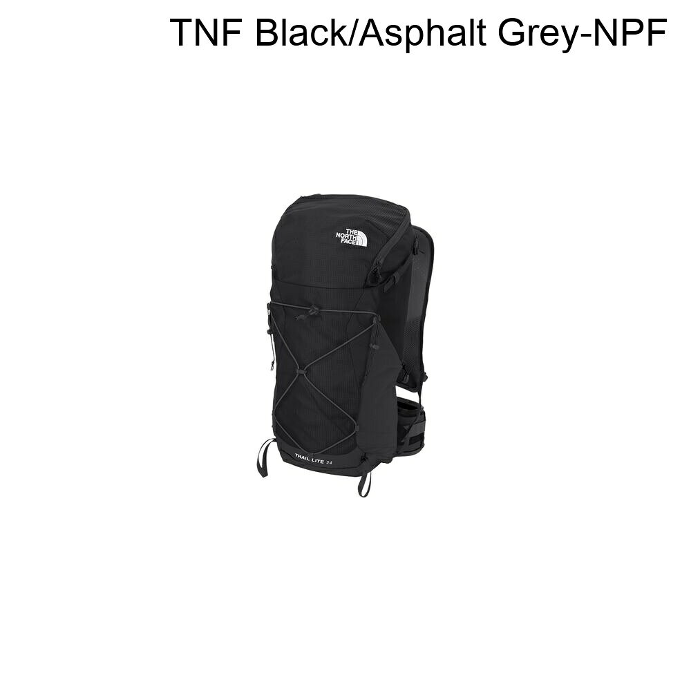(取寄) ノースフェイス トレイル ライト 24L バックパック The North Face Trail Lite 24L Backpack TNF Black/Asphalt Grey-NPF