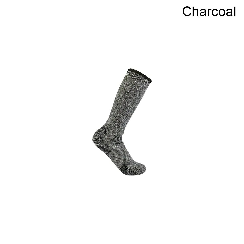 (取寄) メンズ ウール ブレンド ブーツ ソック - メンズ Carhartt Gloves men Wool Blend Boot Sock - Men's Charcoal