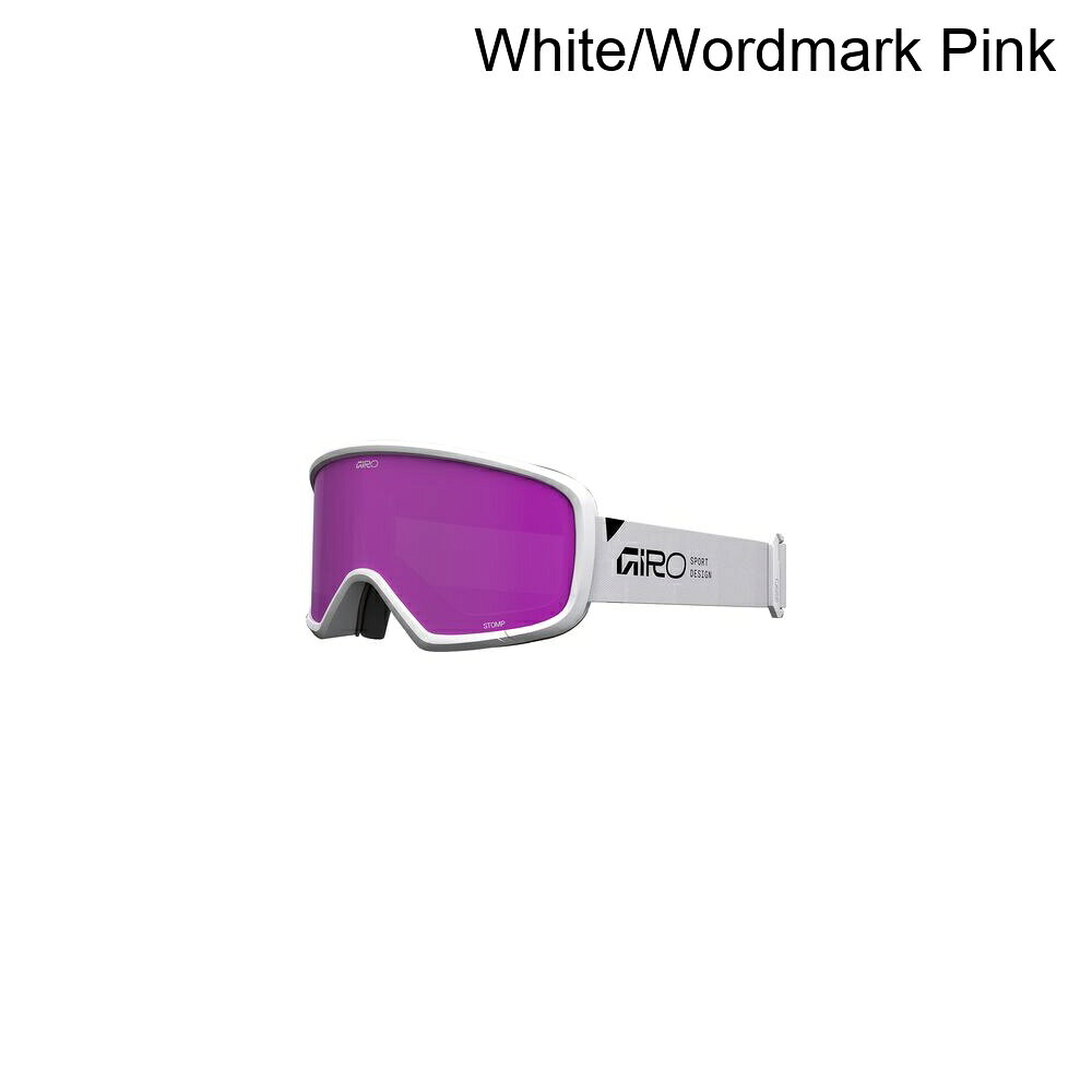 (取寄) ジロ キッズ ストンプ ゴーグルズ - キッズ Giro kids Stomp Goggles - Kids' White/Wordmark Pink