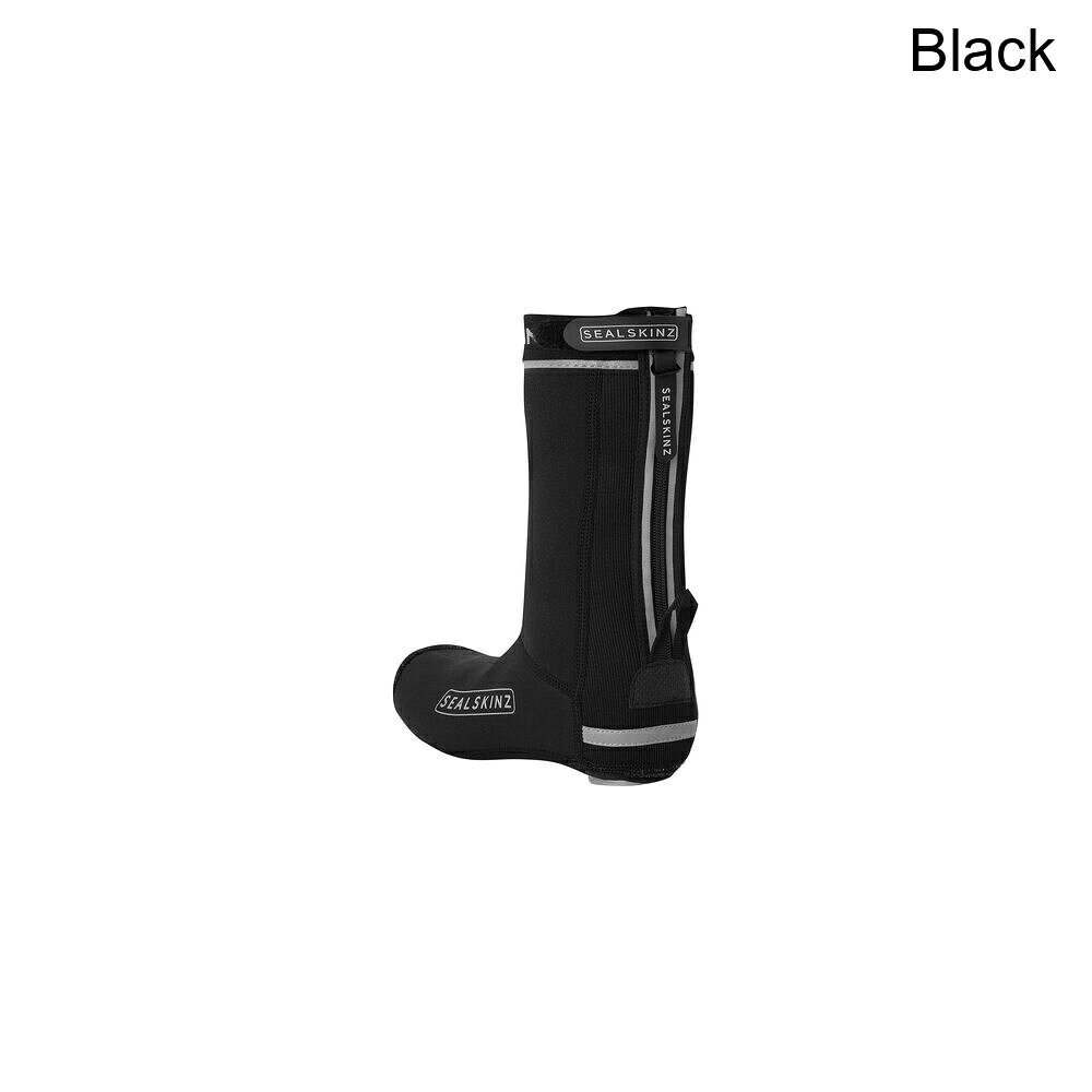 スウィートラグの(取寄) シールスキンズ オール ウェザー サイクル オーバーシュー SealSkinz Hempton All Weather Closed-Sole Cycle Overshoe Black｜アングル2