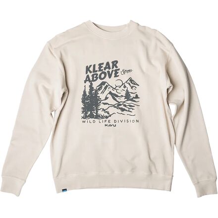 Hawaiian - (取寄) カブー メンズ コア クルー スウェットシャツ - メンズ KAVU men Core Crew Sweatshirt - Men's Oatmeal