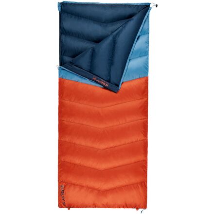 樂天商城 - (取寄) ケルティ ギャラクティック 30 スリーピング バッグ 30F ダウン Kelty Galactic 30 Sleeping Bag: 30F Down Rooibos Tea/Aegean Blue