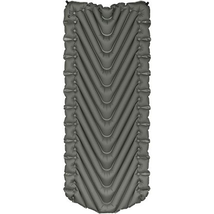 樂天商城 - (取寄) クライミット スタティック V ラグゼ スリーピング パッド Klymit Static V Luxe Sleeping Pad Stone/Charcoal Black