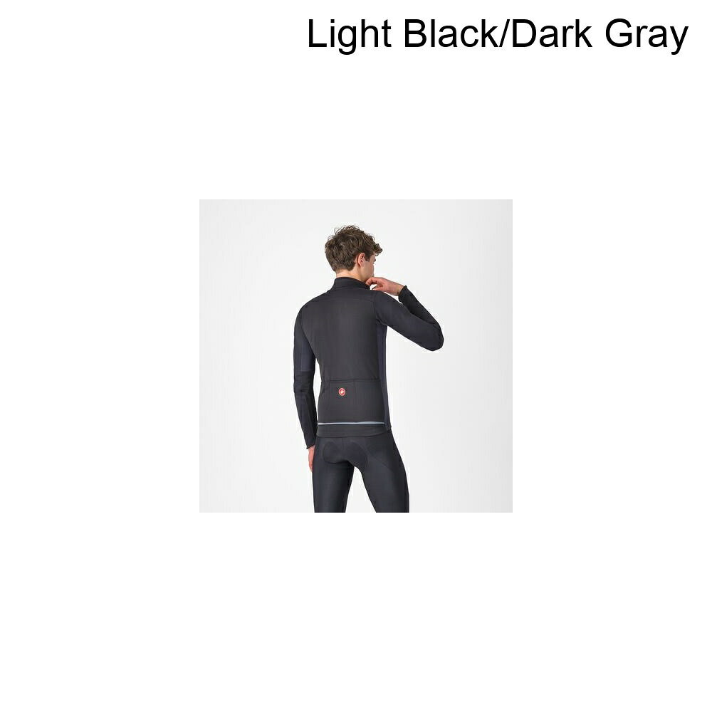スウィートラグの(取寄) カステリ メンズ エントラータ 2 ジャケット - メンズ Castelli men Entrata 2 Jacket - Men's Light Black/Dark Gray｜アングル2