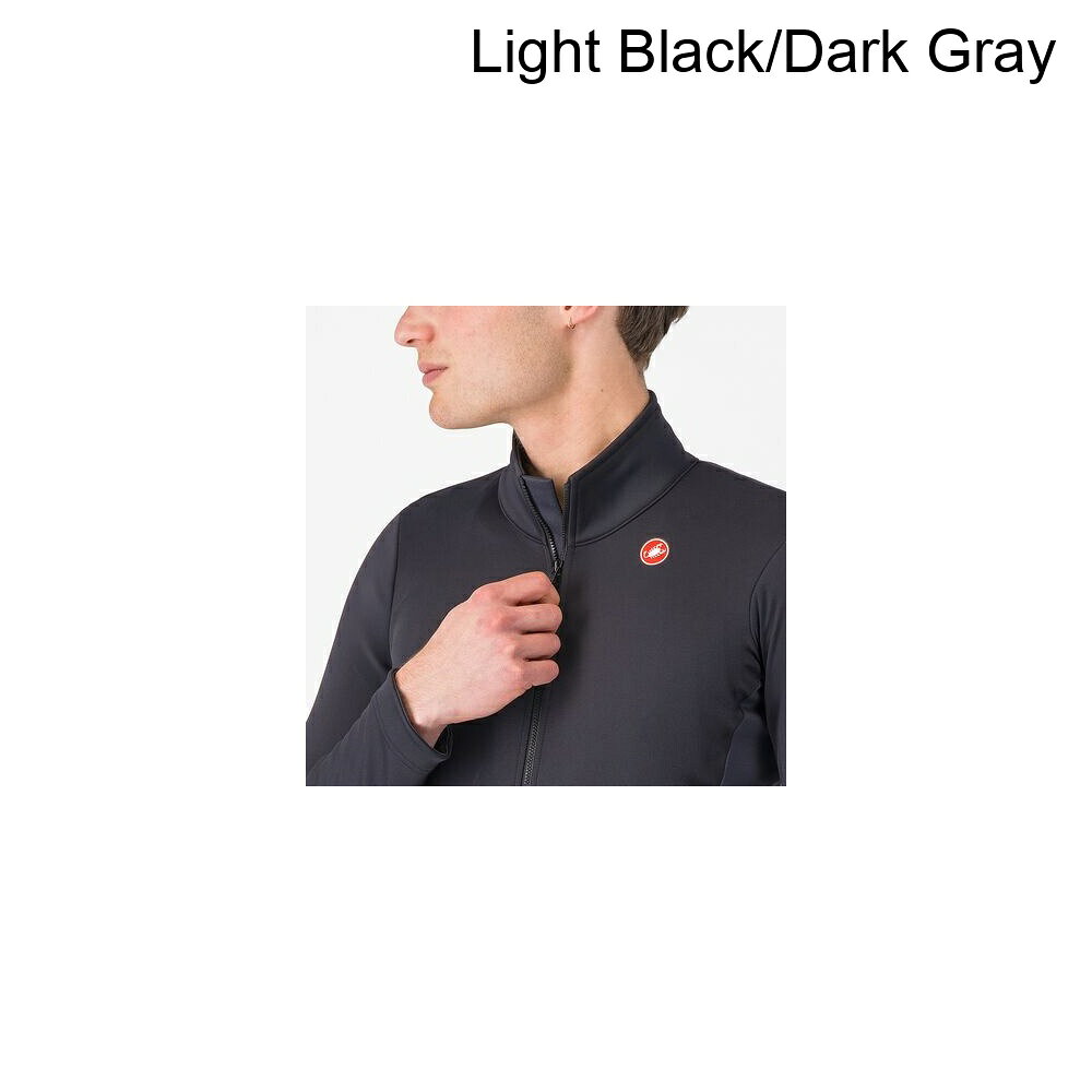 スウィートラグの(取寄) カステリ メンズ エントラータ 2 ジャケット - メンズ Castelli men Entrata 2 Jacket - Men's Light Black/Dark Gray｜アングル3