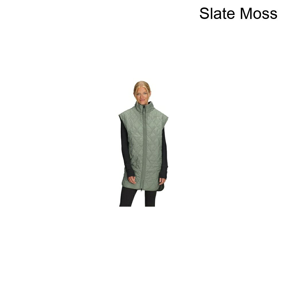 (取寄) ノースフェイス レディース ダイヤモンド ピーク インサレーテッド ベスト - ウィメンズ The North Face women Diamond Peak Insulated Vest - Women's Slate Moss