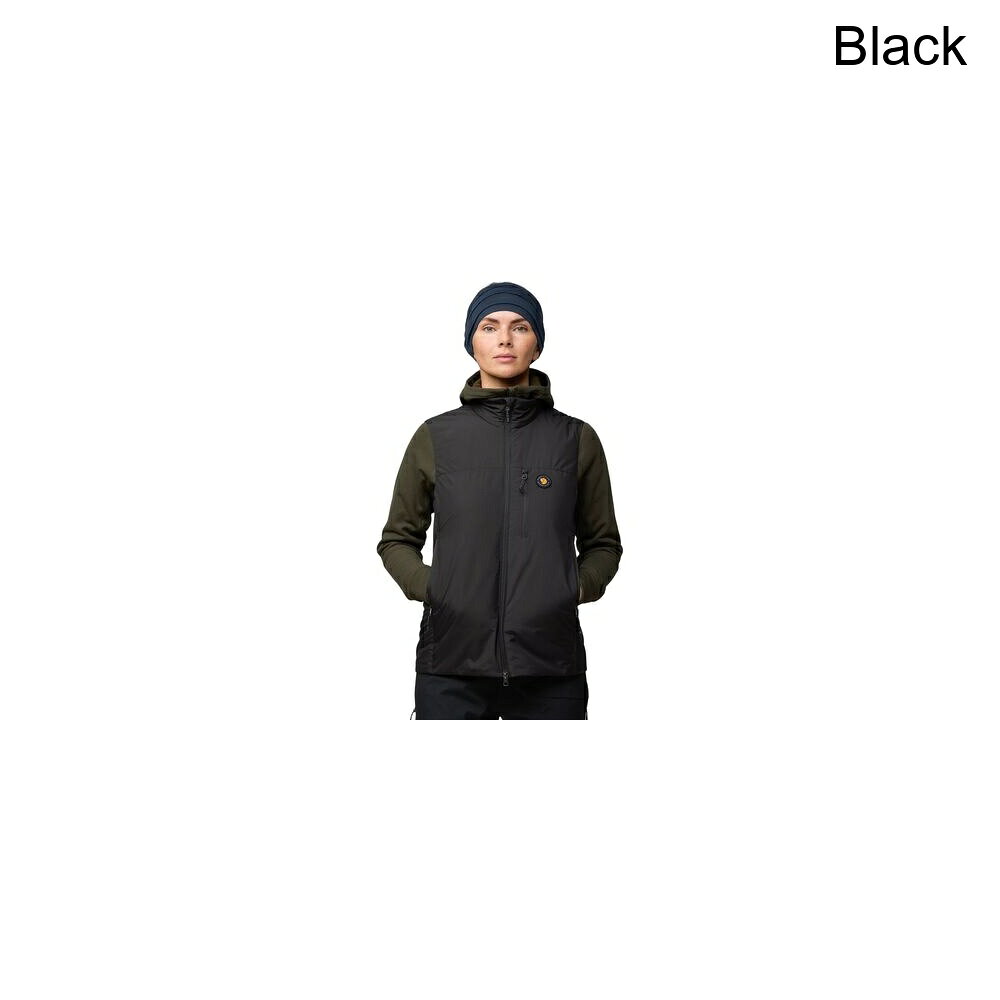 (取寄) フェールラーベン レディース ベルグタゲン 60 インサレーション ベスト - ウィメンズ Fjallraven women Bergtagen 60 Insulation Vest - Women's Black
