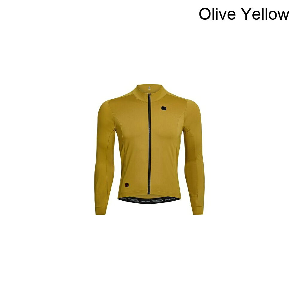 (取寄) ジョルダーナ メンズ FR-C プロ サーマル ロング-スローブ ジャージ - メンズ Giordana men FR-C Pro Thermal Long-Sleeve Jersey - Men's Olive Yellow
