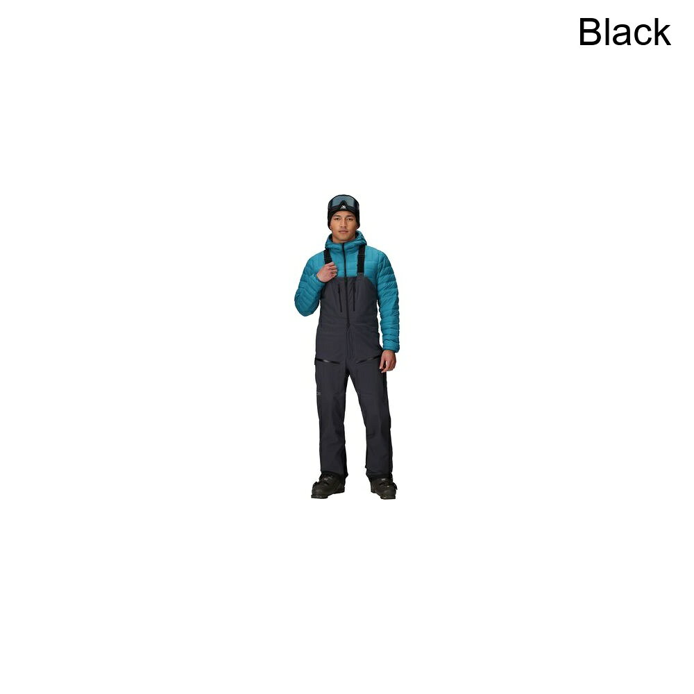 (取寄) アウトドア リサーチ メンズ クラウドチェイサー 3l ビブ パンツ - メンズ Outdoor Research men Cloudchaser 3L Bib Pant - Men's Black