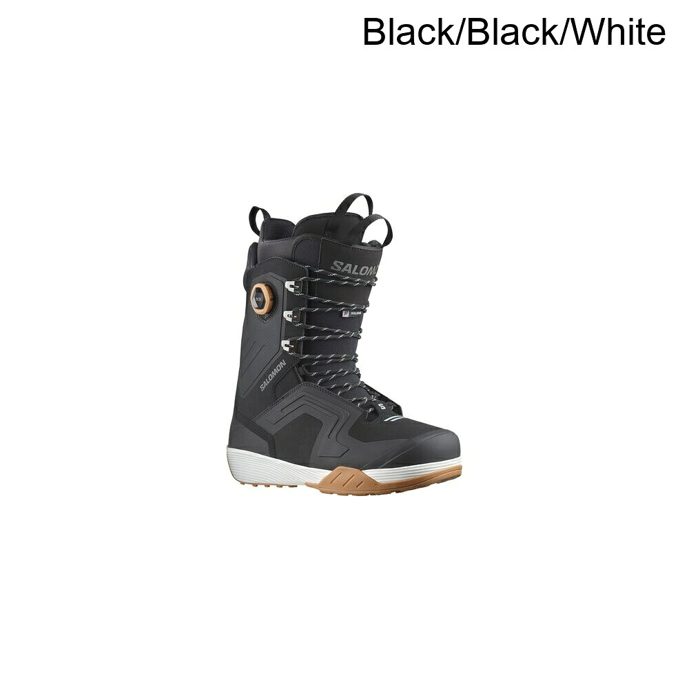 (取寄) サロモン ダイアログ レース SJ ボア スノーボード ブーツ - Salomon Dialogue Lace SJ BOA Snowboard Boot - 2026 Black/Black/White