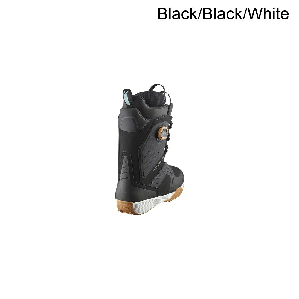 スウィートラグの(取寄) サロモン ダイアログ レース SJ ボア スノーボード ブーツ - Salomon Dialogue Lace SJ BOA Snowboard Boot - 2026 Black/Black/White｜アングル2