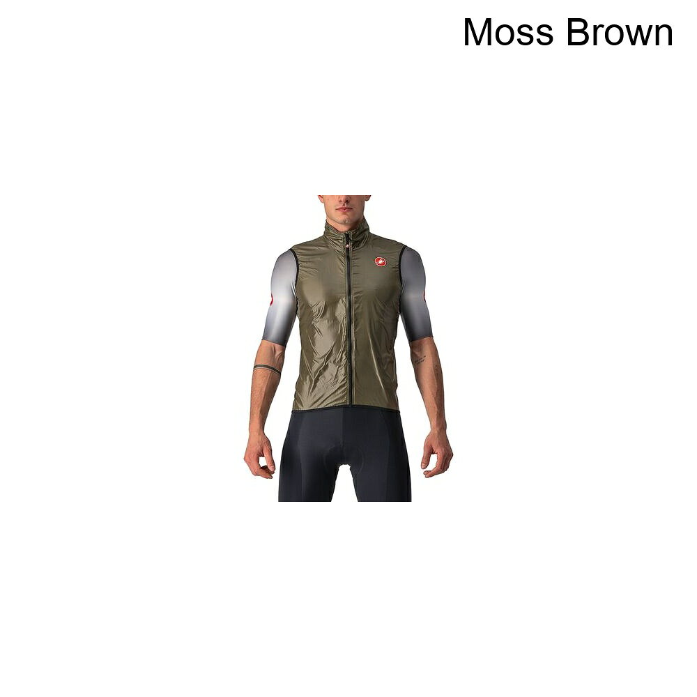 (取寄) カステリ メンズ アリア ベスト - メンズ Castelli men Aria Vest - Men's Moss Brown