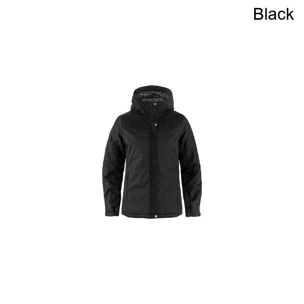 (取寄) フェールラーベン レディース スティナ パッテッド ジャケット - ウィメンズ Fjallraven women Stina Padded Jacket - Women's Black