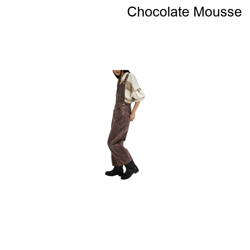 スウィートラグの(取寄) フリーピープル レディース グッド ラック オーバーオール - ウィメンズ Free People women Good Luck Overall - Women's Chocolate Mousse｜アングル3