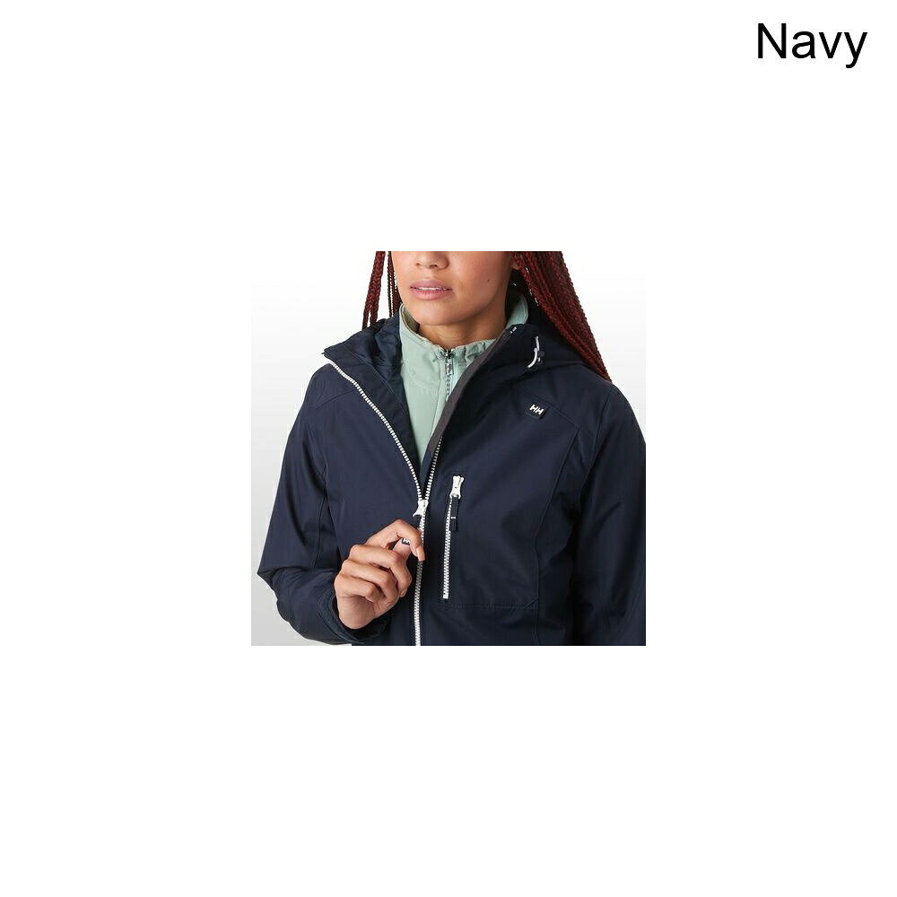 スウィートラグの(取寄) ヘリーハンセン レディース ロング ベルファスト ジャケット - ウィメンズ Helly Hansen women Long Belfast Jacket - Women's Navy｜アングル3