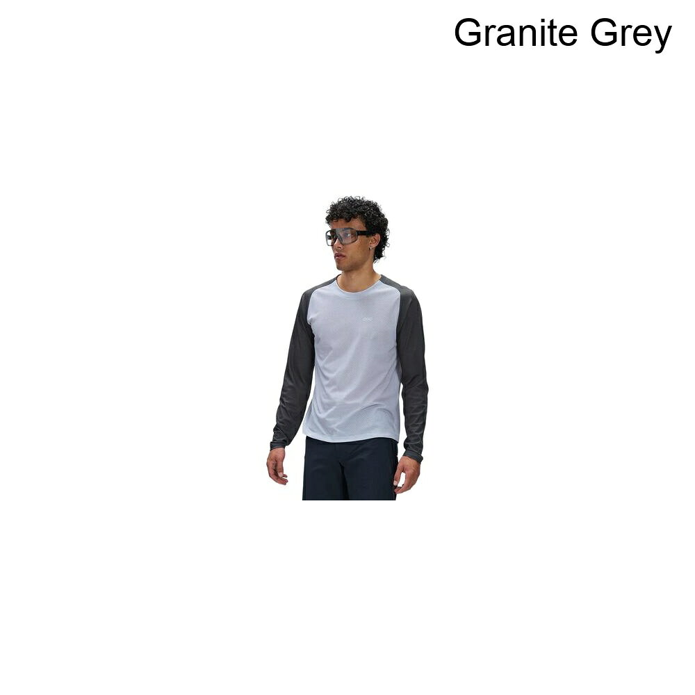 (取寄) POC モーション エアー ロング-スローブ ジャージ POC Motion Air Long-Sleeve Jersey Granite Grey